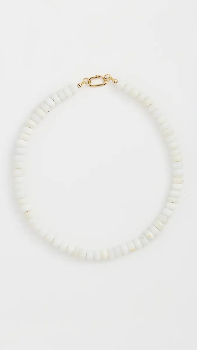 HART Opal Gemstone Necklace White One Size | Thumbnail 2