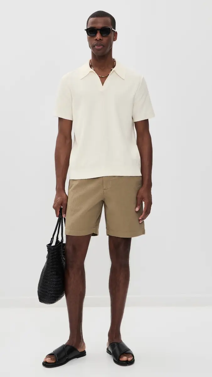 Wax London Boucle Siena Polo Ecru | Thumbnail 5 Wax London Boucle Siena Polo Ecru | Thumbnail 5
