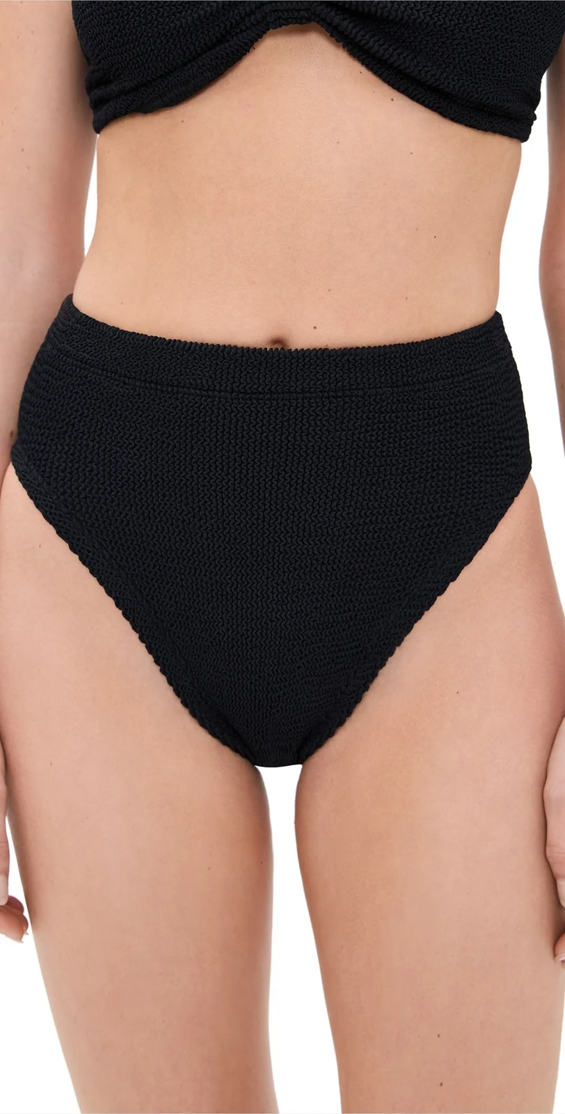 Hunza G High Waist Bikini Bottoms