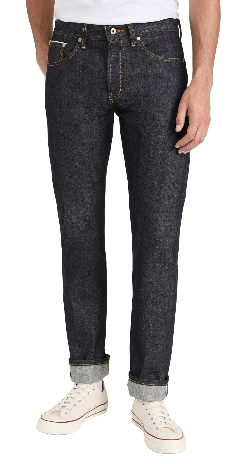 Naked & Famous Denim Weird Guy Left Hand Twill Selvedge Jeans