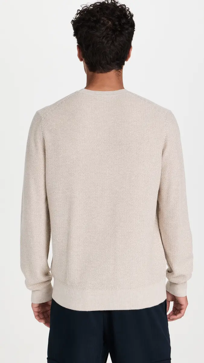 Vince Geo Jacquard Crew Sweater | Thumbnail 3 Vince Geo Jacquard Crew Sweater | Thumbnail 3