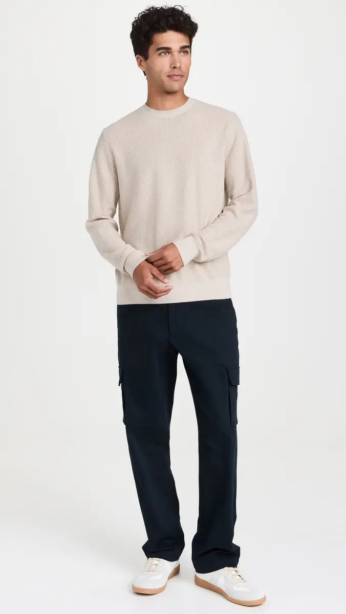 Vince Geo Jacquard Crew Sweater | Thumbnail 5 Vince Geo Jacquard Crew Sweater | Thumbnail 5