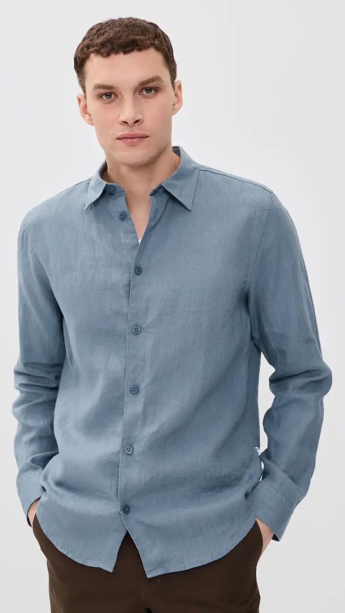 NN07 Enzo Linen Shirt | Thumbnail 2 NN07 Enzo Linen Shirt | Thumbnail 2