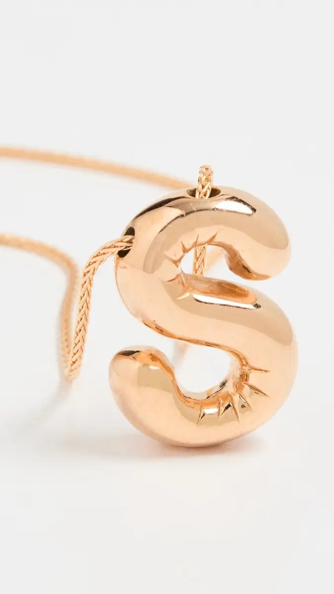 Maison Irem Balloon Initial Letter Necklace | Thumbnail 5