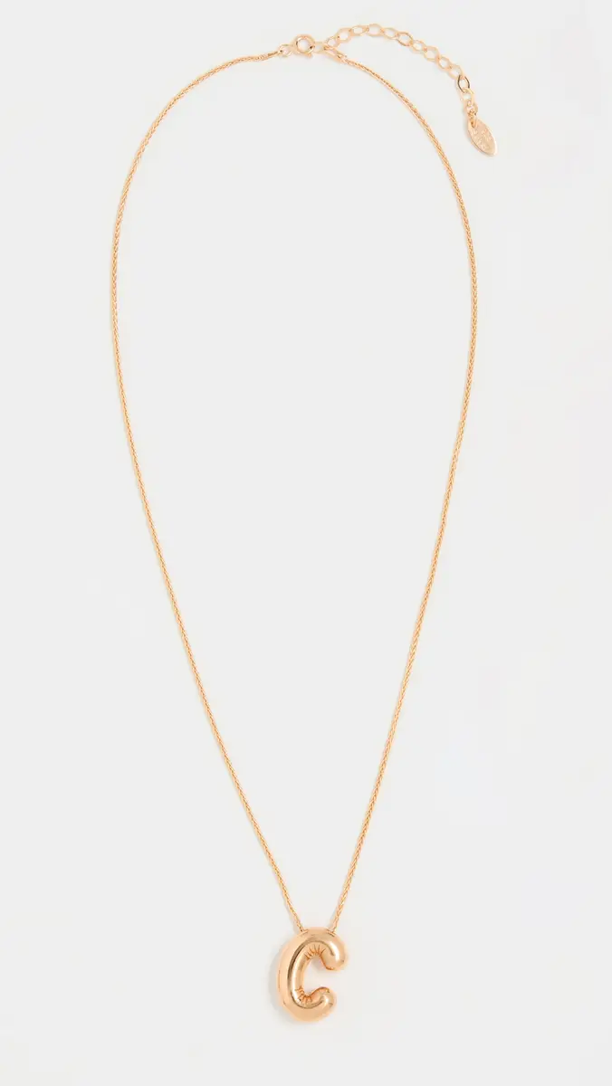 Maison Irem Balloon Initial Letter Necklace | Thumbnail 4 Maison Irem Balloon Initial Letter Necklace | Thumbnail 4