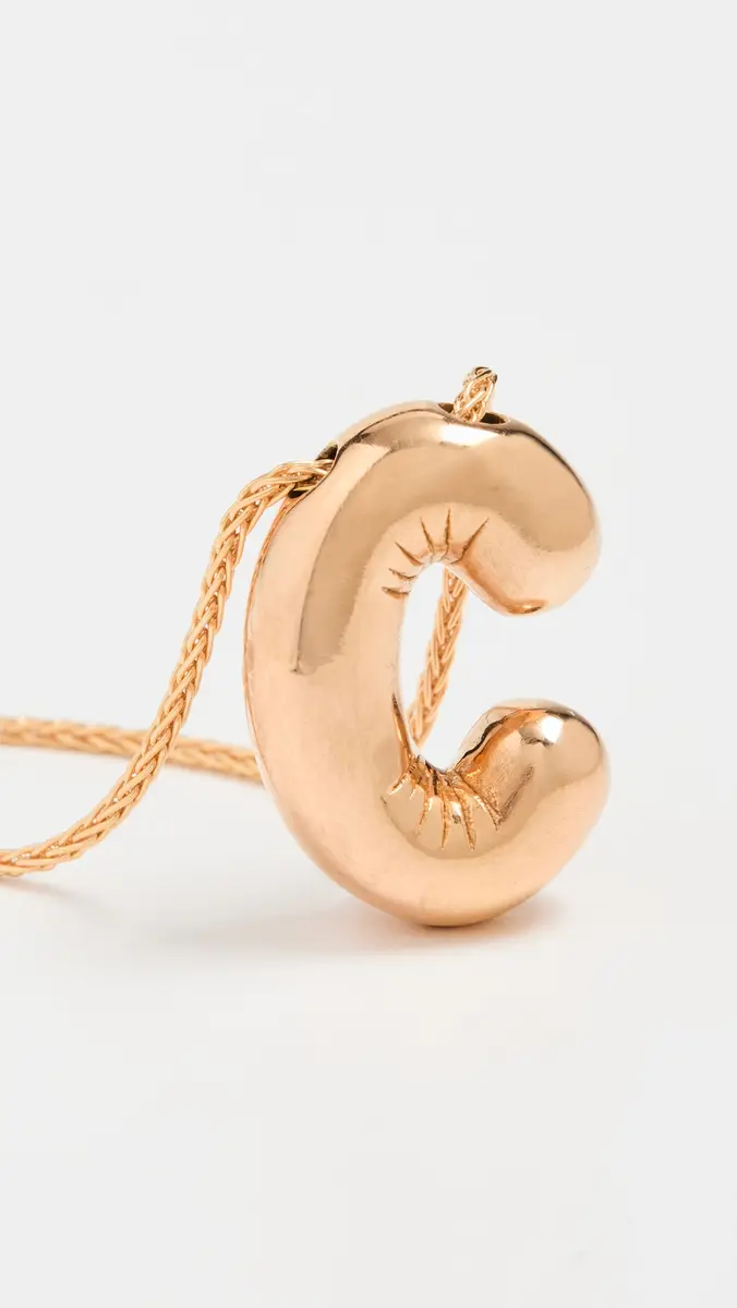 Maison Irem Balloon Initial Letter Necklace | Thumbnail 5 Maison Irem Balloon Initial Letter Necklace | Thumbnail 5