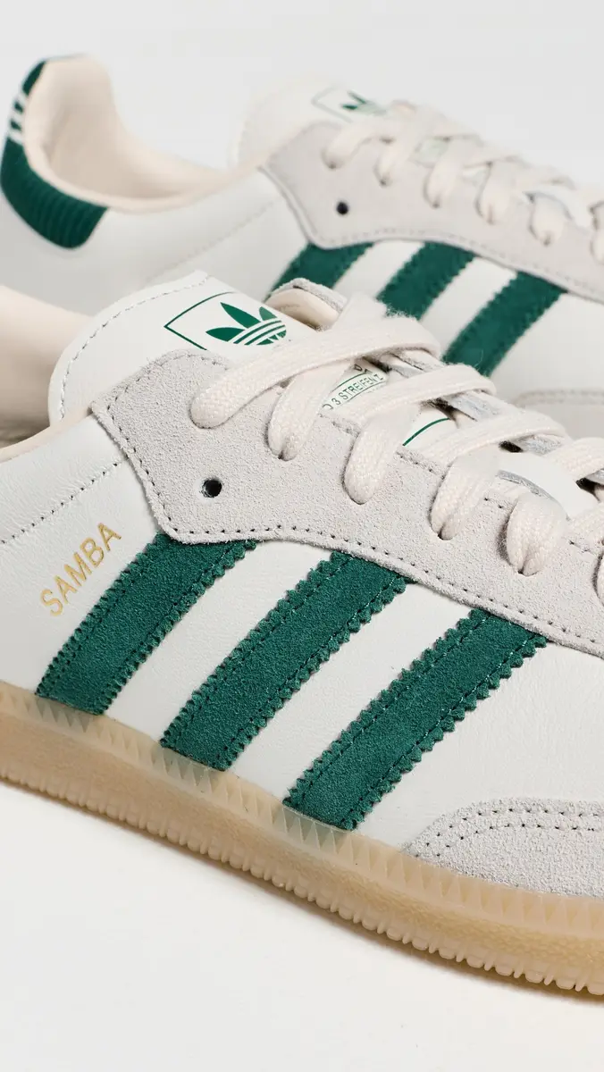 adidas Samba OG Sneakers White/Collegiate Green/Gum 3 | Thumbnail 5 adidas Samba OG Sneakers White/Collegiate Green/Gum 3 | Thumbnail 5