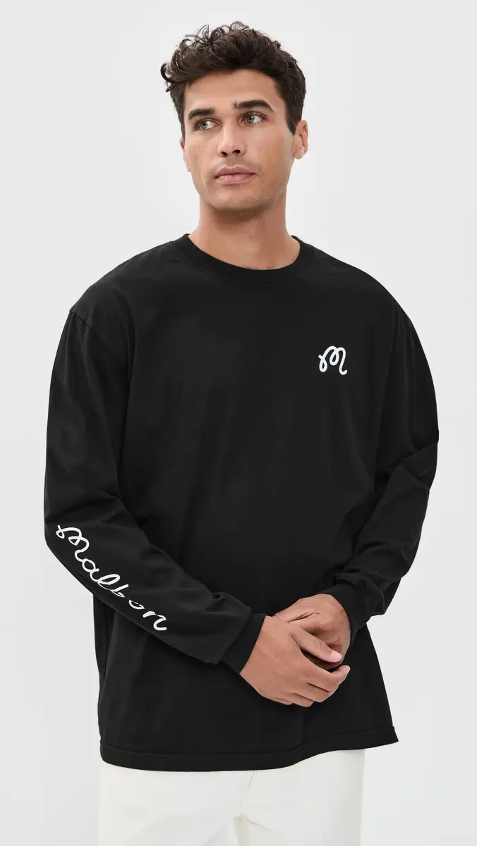 Malbon Gorse Tee Black | Thumbnail 2 Malbon Gorse Tee Black | Thumbnail 2