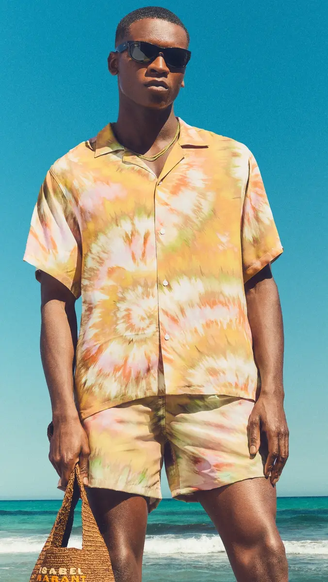 BATHER Calypso Swirl Camp Shirt | Thumbnail 2 BATHER Calypso Swirl Camp Shirt | Thumbnail 2