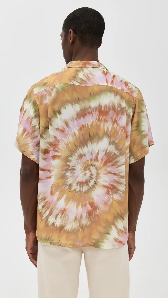 BATHER Calypso Swirl Camp Shirt | Thumbnail 4 BATHER Calypso Swirl Camp Shirt | Thumbnail 4