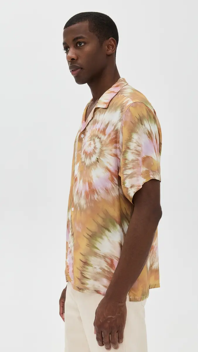 BATHER Calypso Swirl Camp Shirt | Thumbnail 5 BATHER Calypso Swirl Camp Shirt | Thumbnail 5