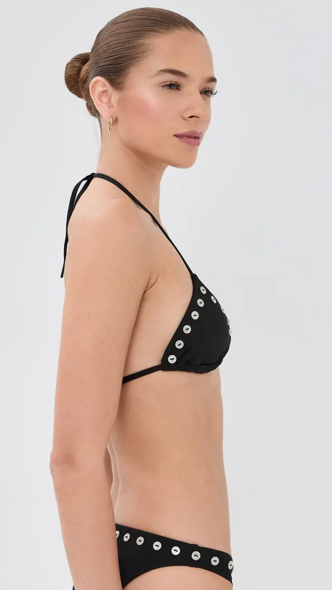 STAUD Lido Bikini Top Black | Thumbnail 4