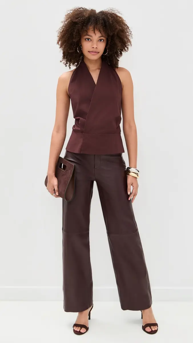 St. Agni Halter Wrap Top iqueur | Thumbnail 5 St. Agni Halter Wrap Top iqueur | Thumbnail 5