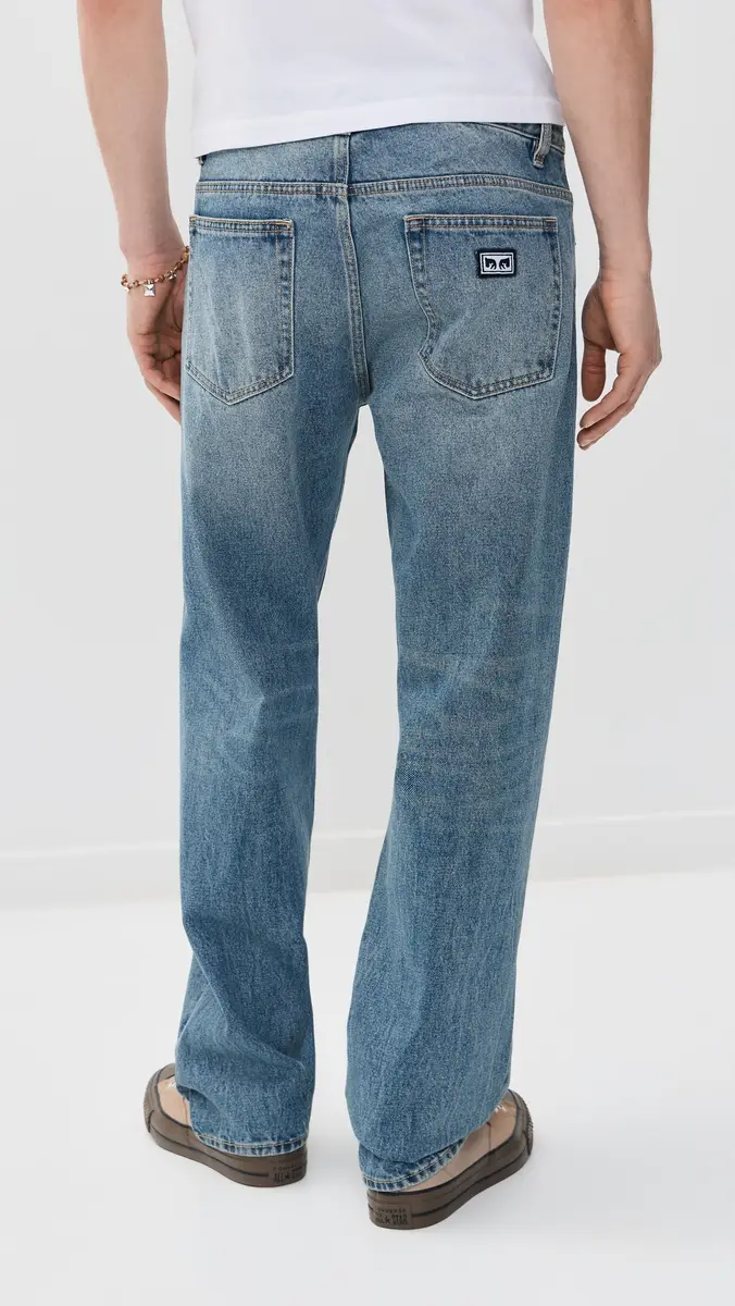 Obey Boxcar Straight Leg Jeans | Thumbnail 3