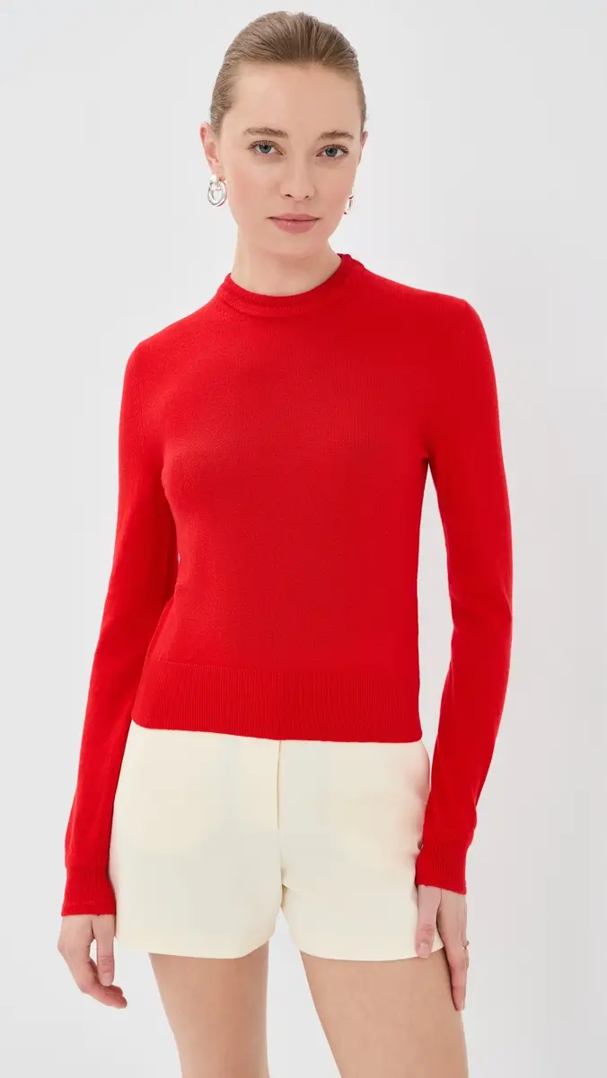 Jil Sander Crew Neck Long Sleeve Sweater | Thumbnail 2 Jil Sander Crew Neck Long Sleeve Sweater | Thumbnail 2