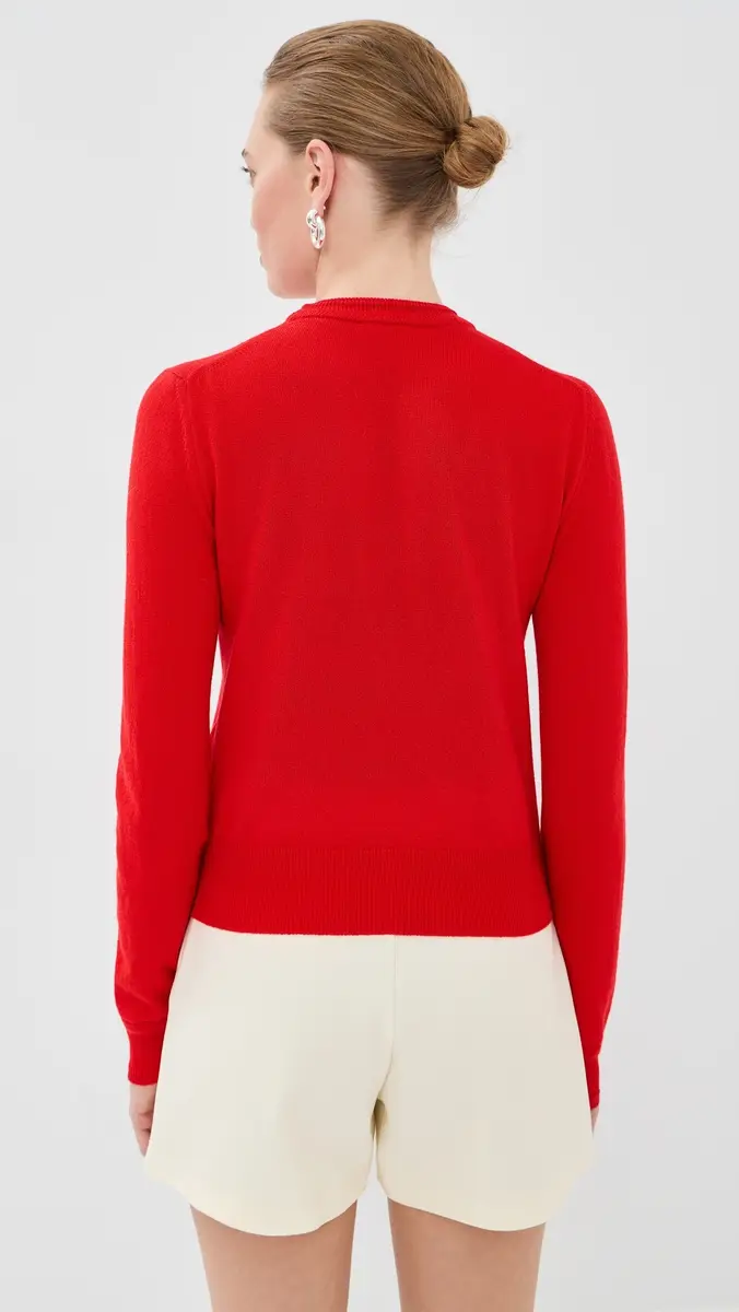 Jil Sander Crew Neck Long Sleeve Sweater | Thumbnail 3 Jil Sander Crew Neck Long Sleeve Sweater | Thumbnail 3