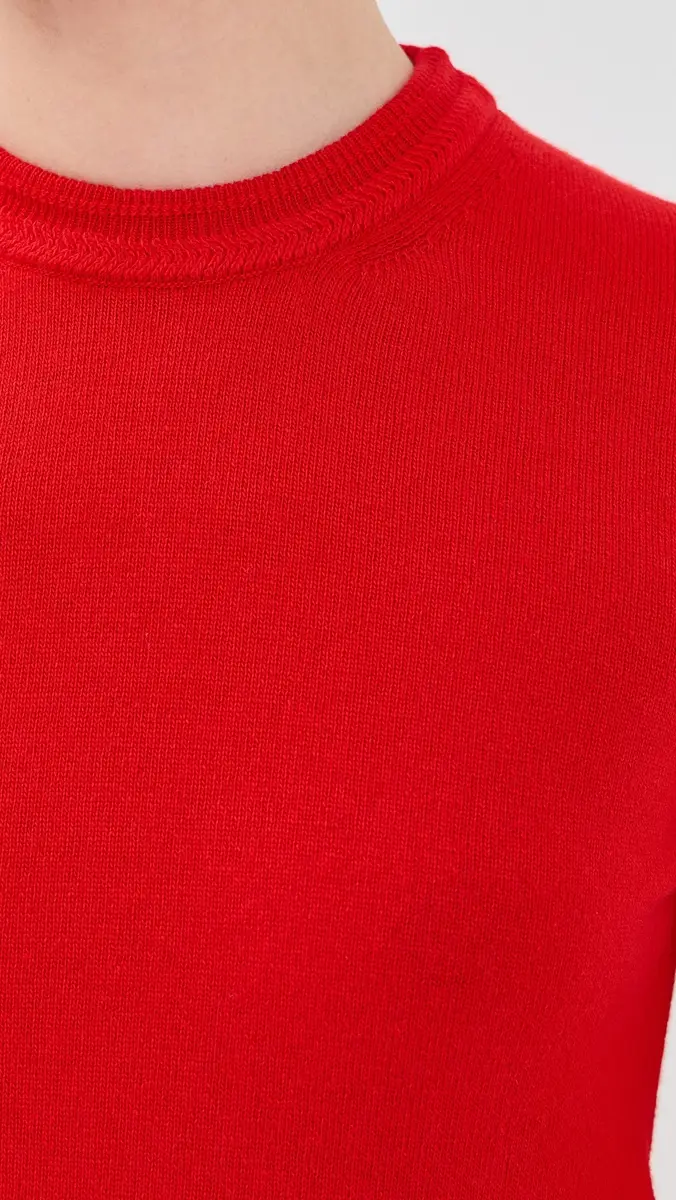 Jil Sander Crew Neck Long Sleeve Sweater | Thumbnail 6 Jil Sander Crew Neck Long Sleeve Sweater | Thumbnail 6