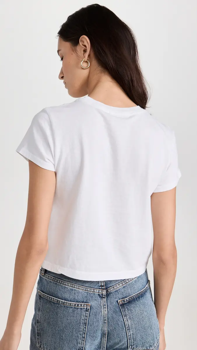 AGOLDE Adine Shrunken Tee | Thumbnail 3