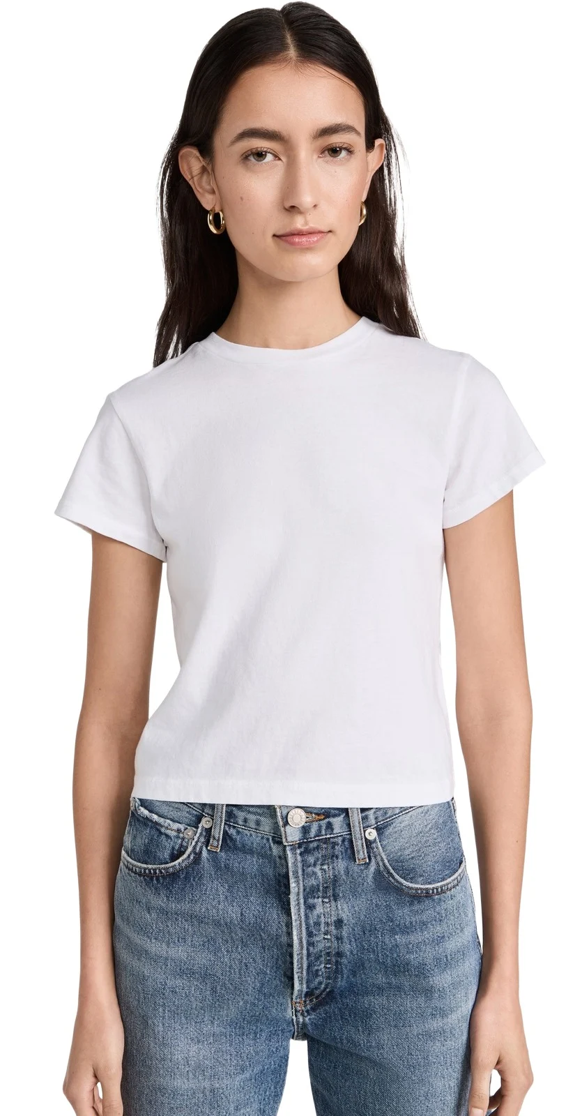 AGOLDE Adine Shrunken Tee
