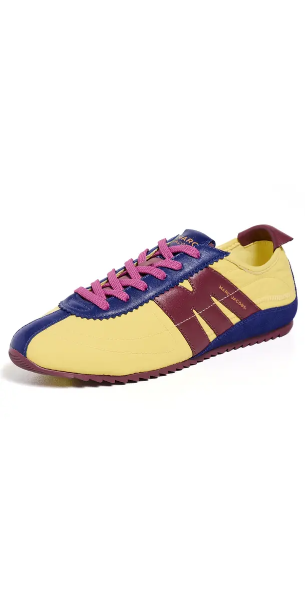 Marc Jacobs The 400 Bleecker Runner Sneakers Bumblebee Multi | Image 1 Marc Jacobs The 400 Bleecker Runner Sneakers Bumblebee Multi | Image 1