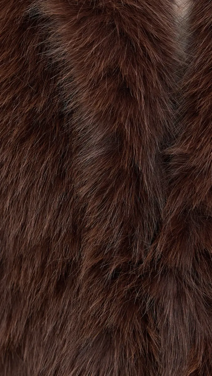 Lioness Madame Faux Fur Jacket Chocolate | Thumbnail 6 Lioness Madame Faux Fur Jacket Chocolate | Thumbnail 6