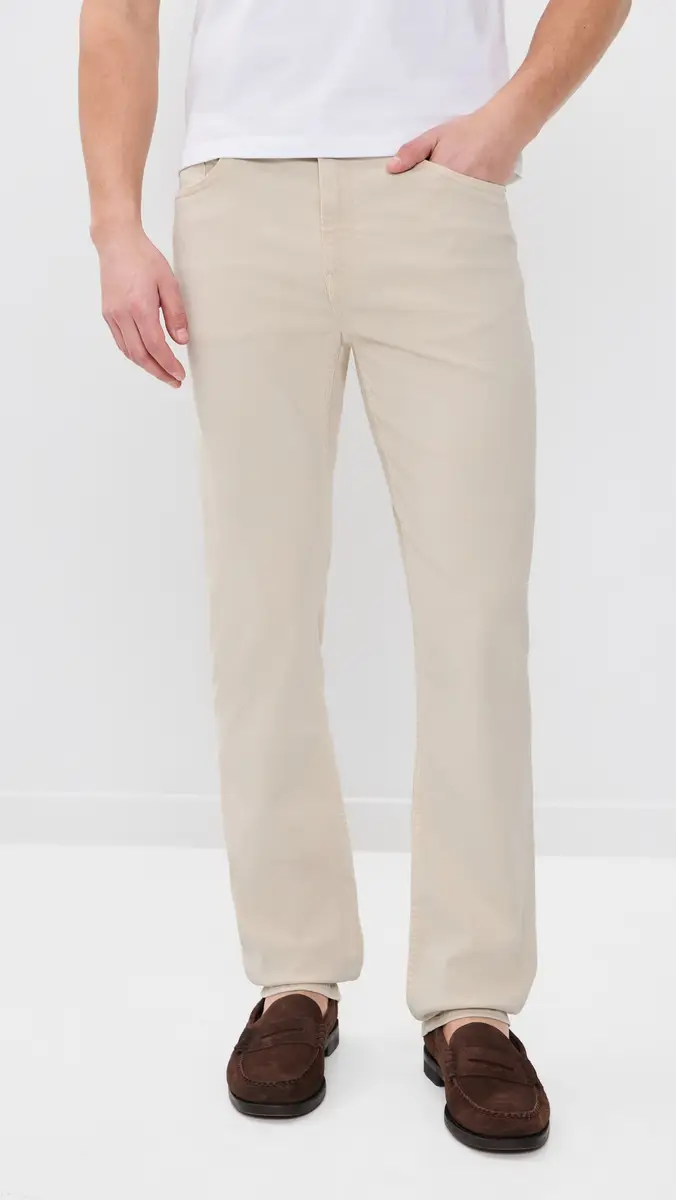Frame Modern Straight Twill Jeans | Thumbnail 2 Frame Modern Straight Twill Jeans | Thumbnail 2
