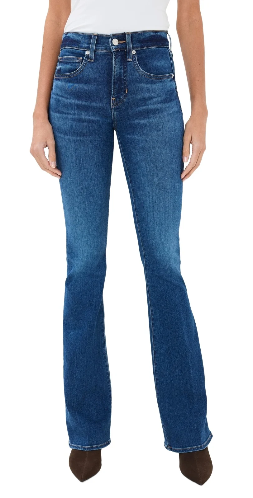 Beverly High Rise Skinny Flare Jeans