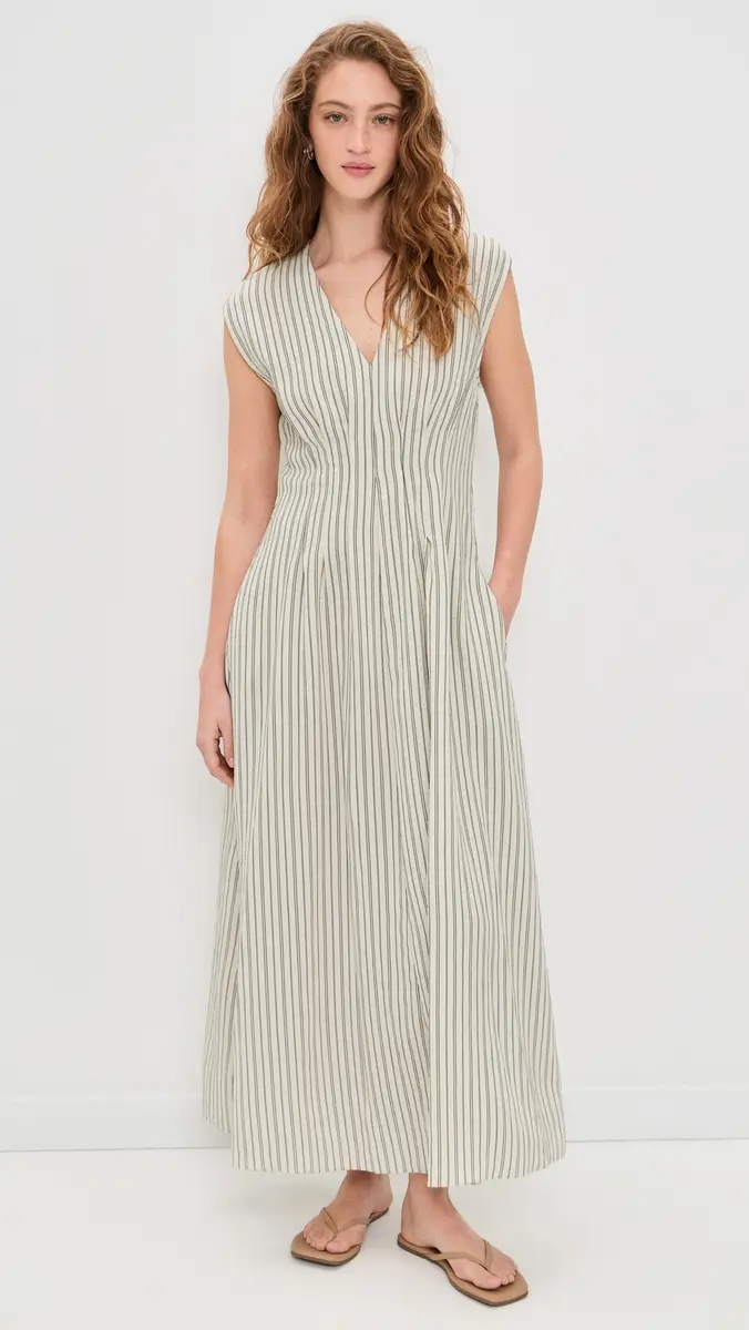 rag & bone Ines Stripe Satin Dress | Thumbnail 2 rag & bone Ines Stripe Satin Dress | Thumbnail 2