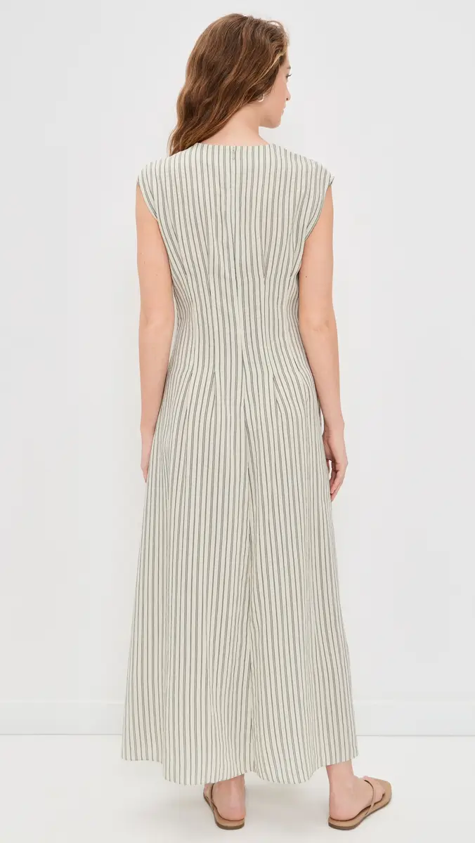 rag & bone Ines Stripe Satin Dress | Thumbnail 3 rag & bone Ines Stripe Satin Dress | Thumbnail 3
