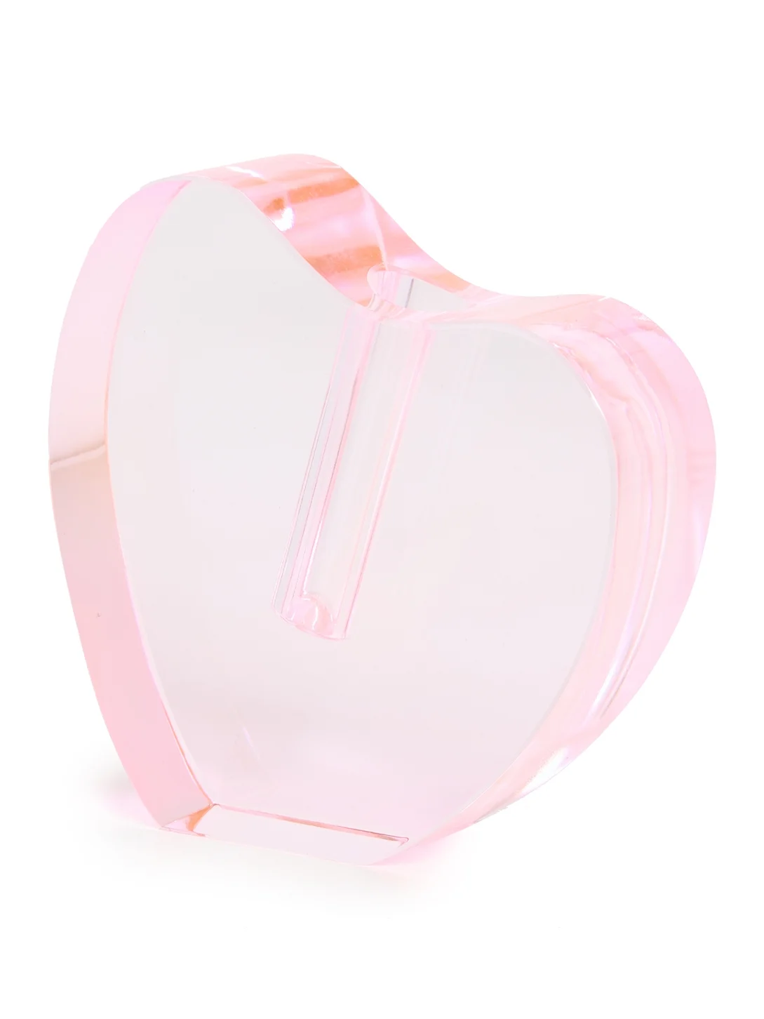 Tizo Design Crystal Glass Heart Vase Small