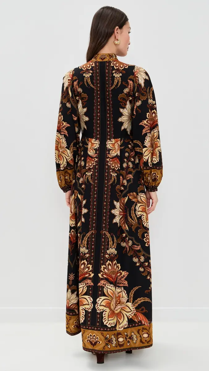 FARM Rio Majestic Garden Black Maxi Dress Majestic Garden Black | Thumbnail 3 FARM Rio Majestic Garden Black Maxi Dress Majestic Garden Black | Thumbnail 3