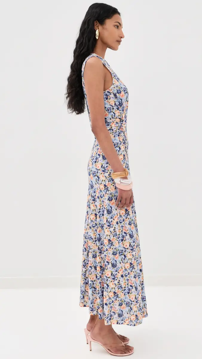Ulla Johnson Lana Ruched Jersey Dress | Thumbnail 4 Ulla Johnson Lana Ruched Jersey Dress | Thumbnail 4