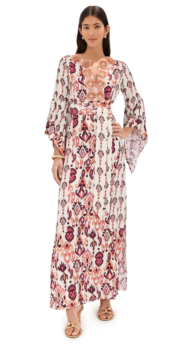 Athena Dress ystic Ikat Biscotti Beige Athena Dress ystic Ikat Biscotti Beige