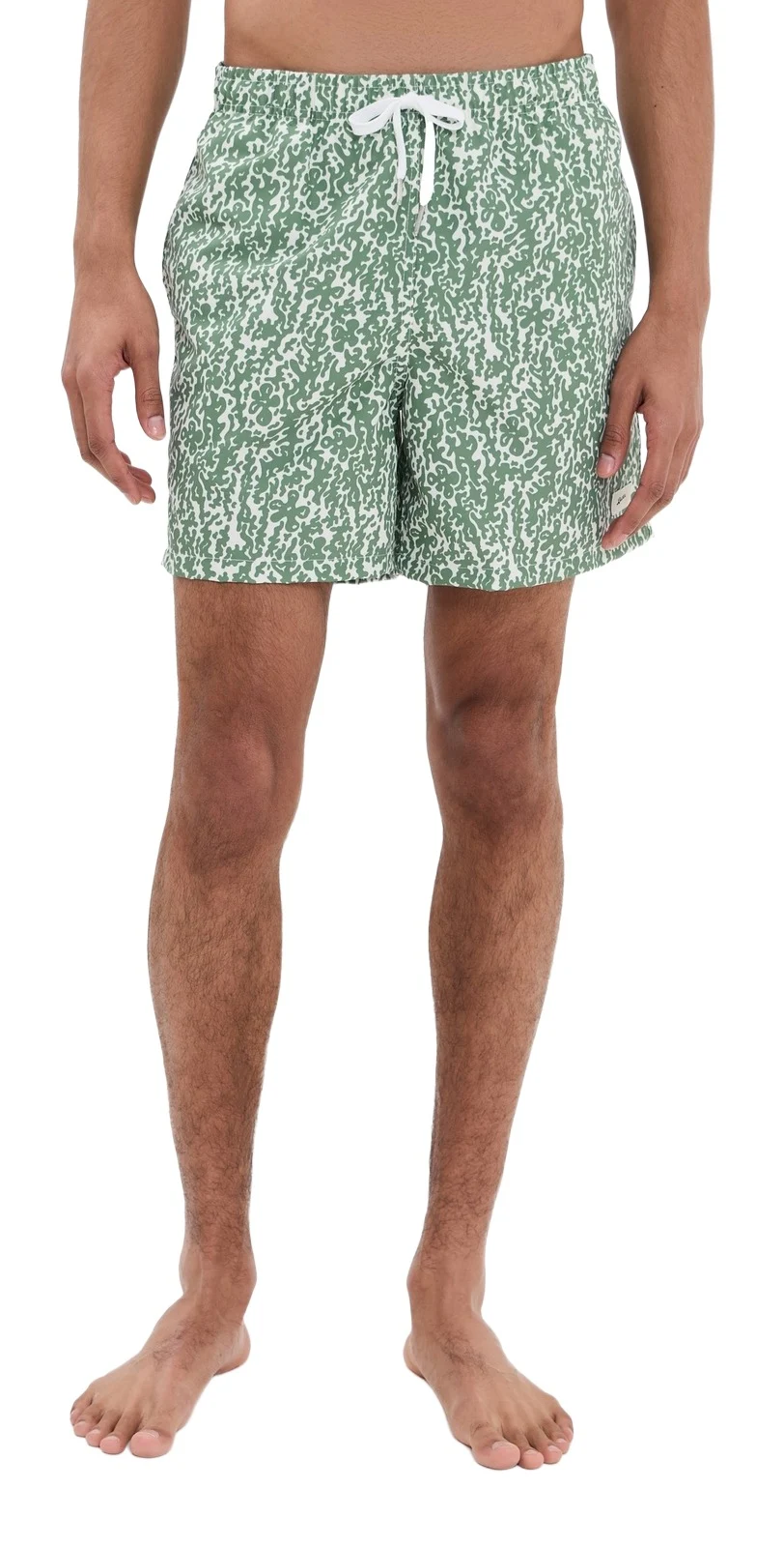 Thyme Tropic Camo Swim Trunks 6 Thyme Tropic Camo Swim Trunks 6