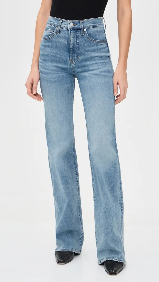 Veronica Beard Jean Crosbie Wide Leg Jeans Rebel Stone | Thumbnail 2 Veronica Beard Jean Crosbie Wide Leg Jeans Rebel Stone | Thumbnail 2