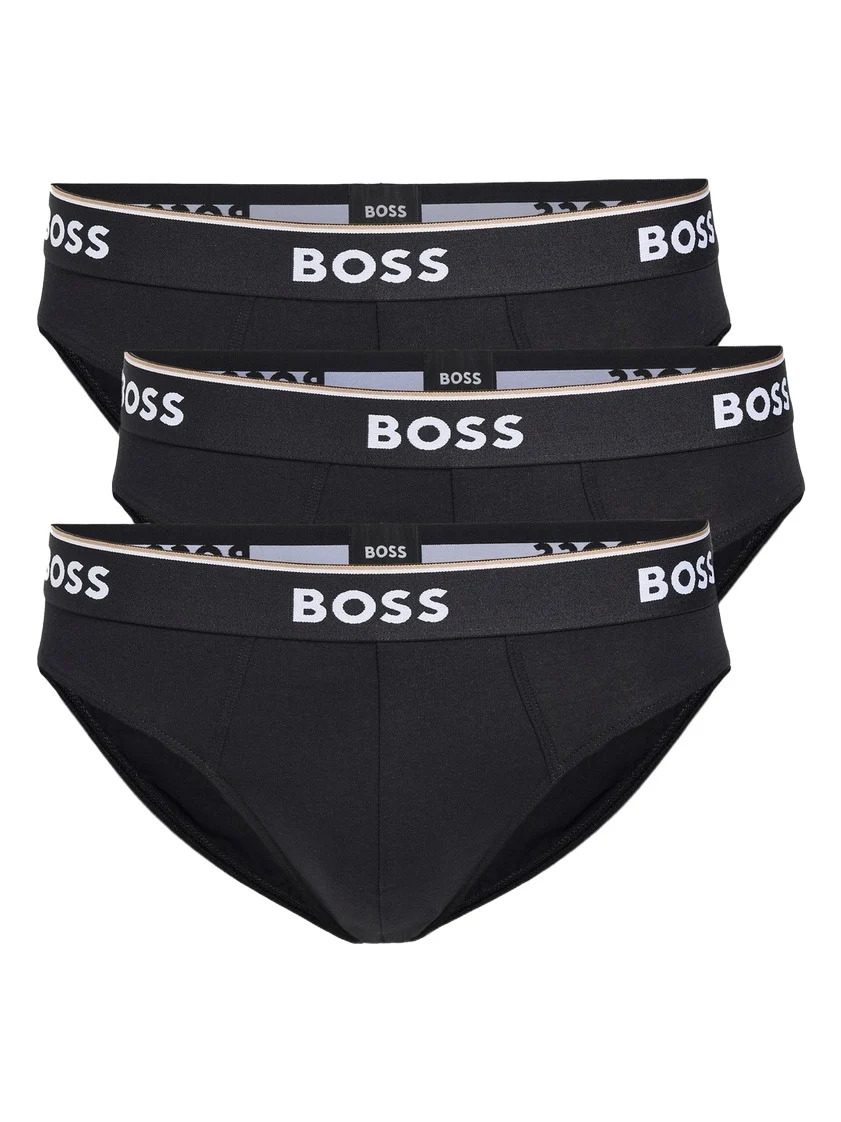 BOSS Stretch Cotton Briefs 3 Pack