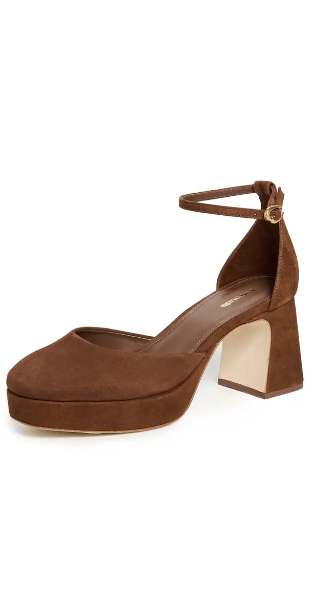 Larroudé Ari Verona Low Pumps Burnt Umber | Image 1 Larroudé Ari Verona Low Pumps Burnt Umber | Image 1