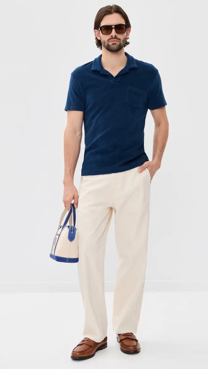 Orlebar Brown Terry Towelling Resort Polo Shirt | Thumbnail 5 Orlebar Brown Terry Towelling Resort Polo Shirt | Thumbnail 5