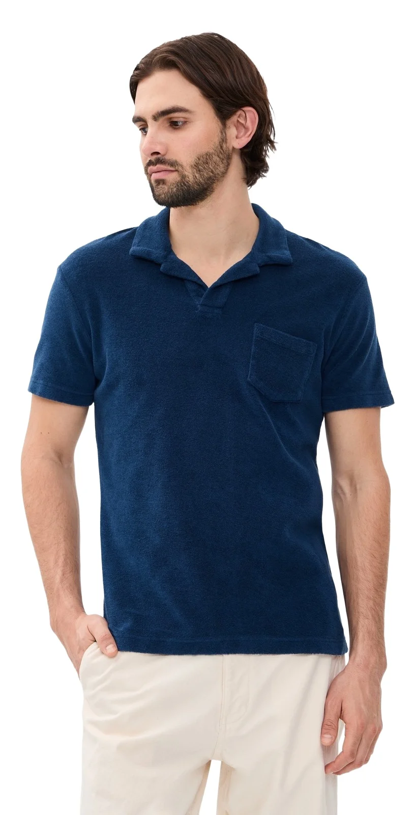 Terry Towelling Resort Polo Shirt Terry Towelling Resort Polo Shirt