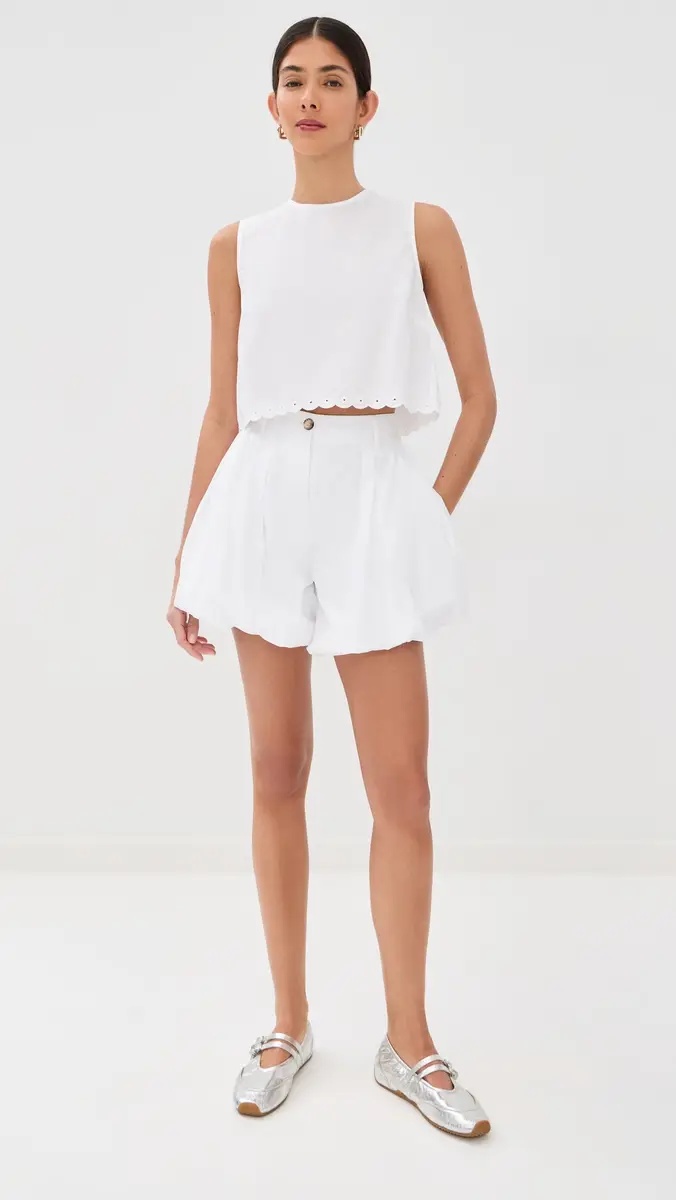 Cecilie Bahnsen Deeba Top White | Thumbnail 5 Cecilie Bahnsen Deeba Top White | Thumbnail 5