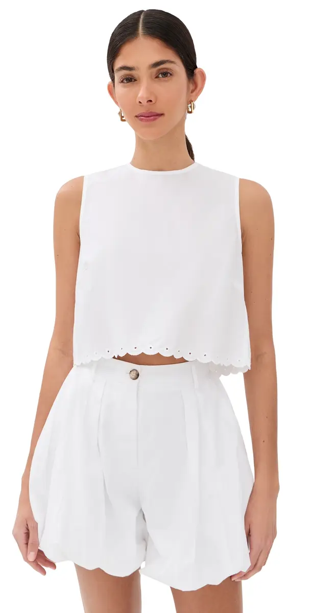 Deeba Top White Deeba Top White