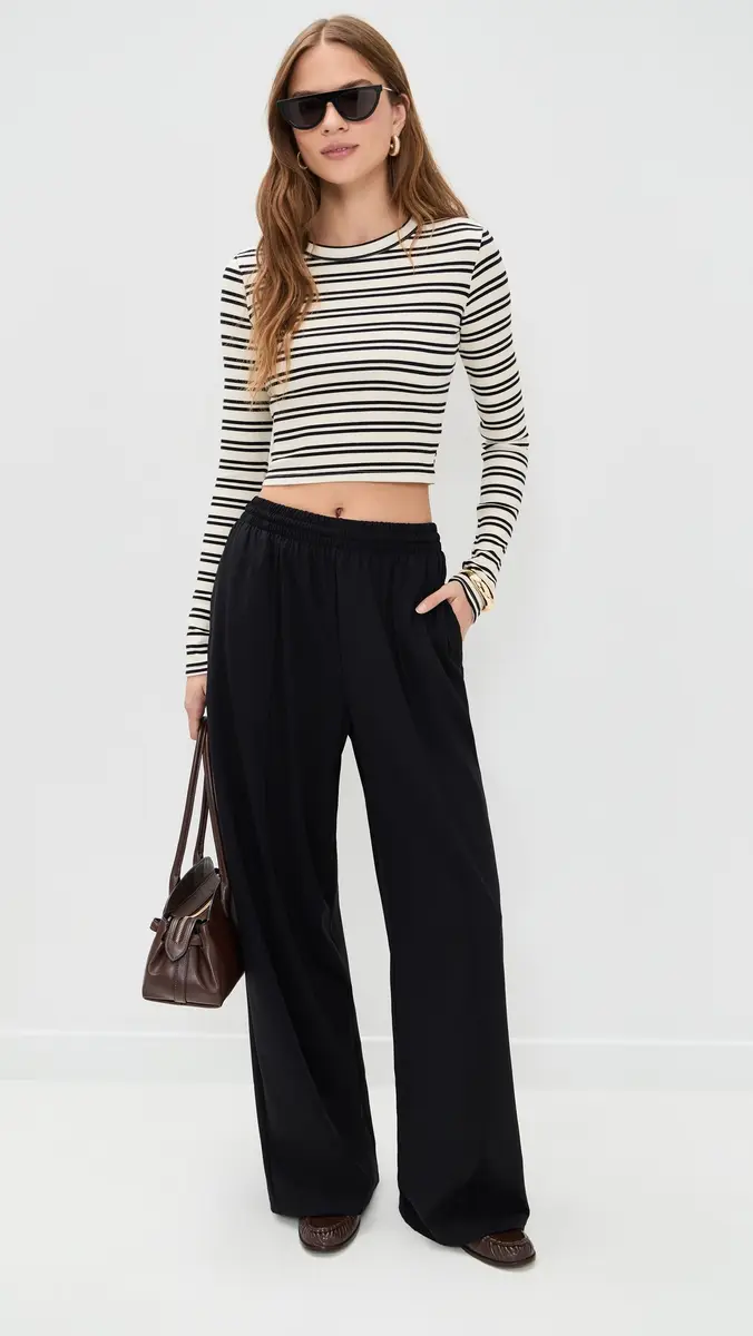 LE BOP Hadley Shirt Black/White Stripe | Thumbnail 5 LE BOP Hadley Shirt Black/White Stripe | Thumbnail 5
