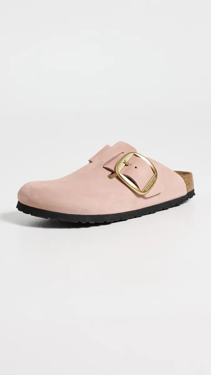 Birkenstock Boston Big Buckle Clogs Soft Pink | Thumbnail 2 Birkenstock Boston Big Buckle Clogs Soft Pink | Thumbnail 2