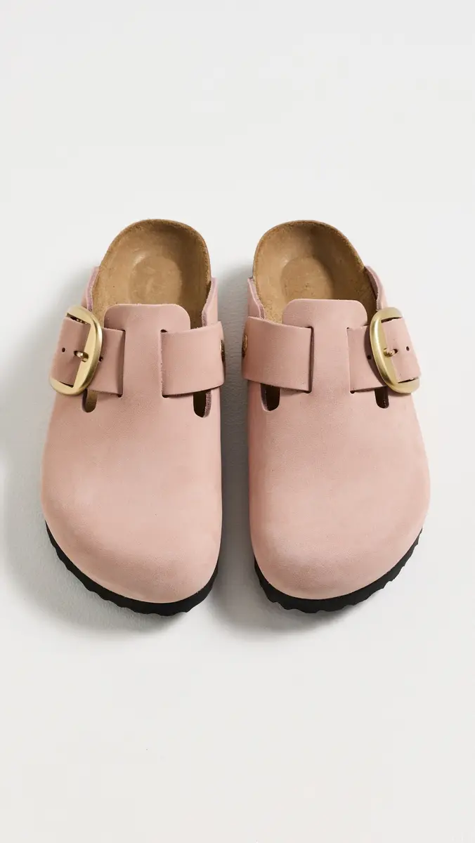 Birkenstock Boston Big Buckle Clogs Soft Pink | Thumbnail 5 Birkenstock Boston Big Buckle Clogs Soft Pink | Thumbnail 5