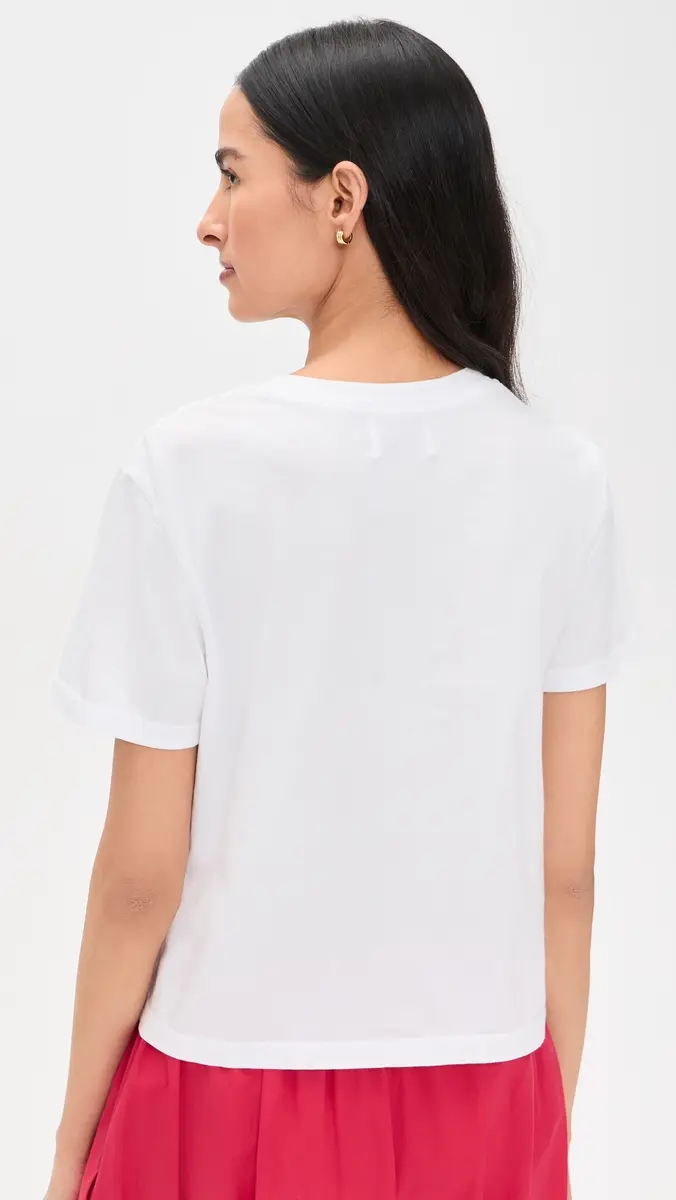 Sunny Somewhere Cherries Everyday Tee White | Thumbnail 3 Sunny Somewhere Cherries Everyday Tee White | Thumbnail 3