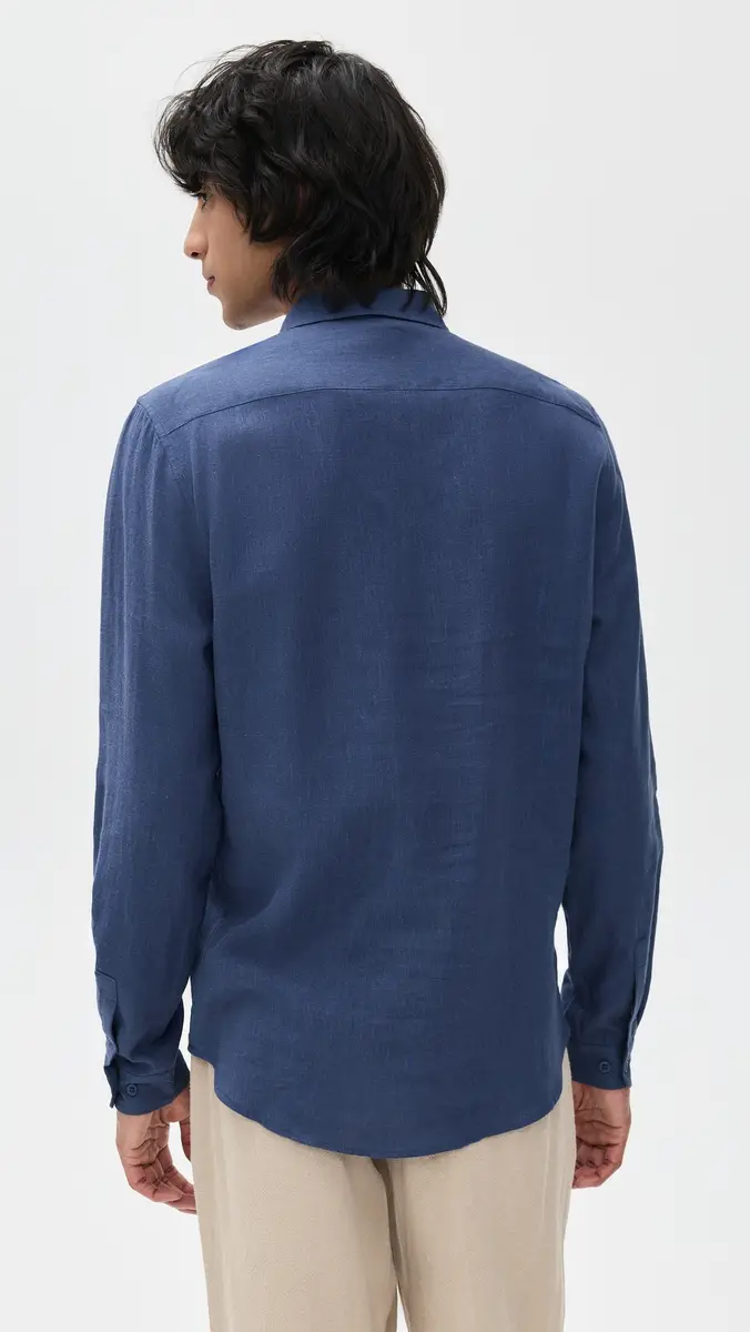 Onia Standard Long Sleeve Linen Shirt | Thumbnail 3 Onia Standard Long Sleeve Linen Shirt | Thumbnail 3