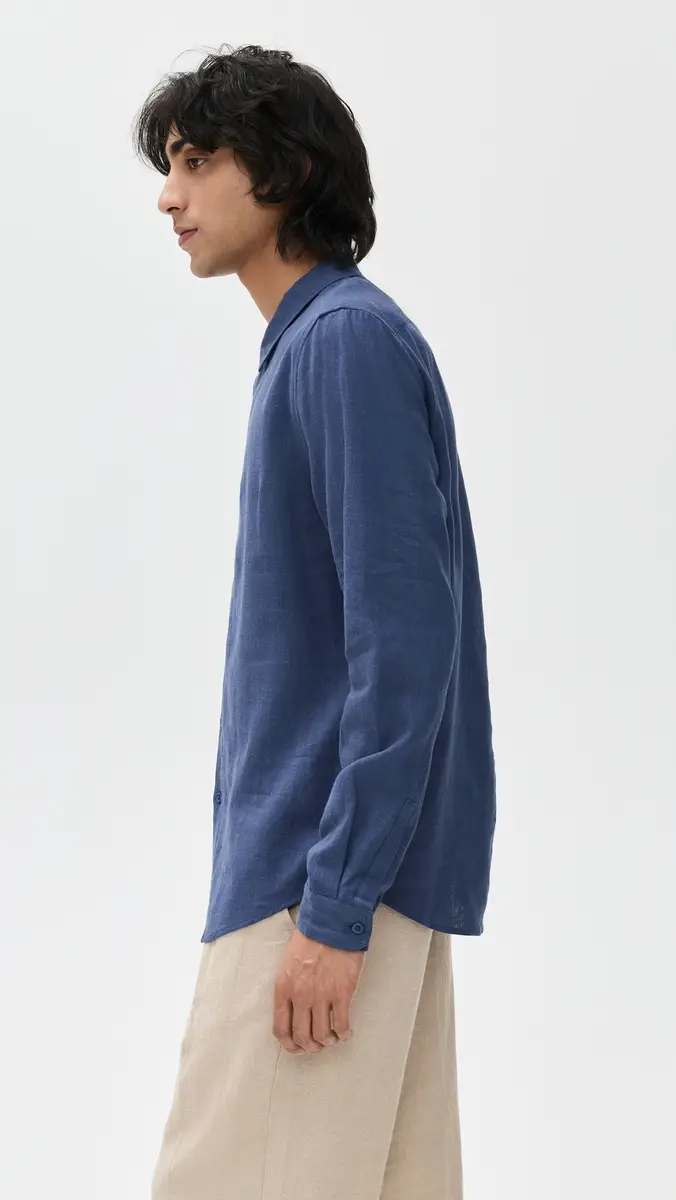 Onia Standard Long Sleeve Linen Shirt | Thumbnail 4 Onia Standard Long Sleeve Linen Shirt | Thumbnail 4