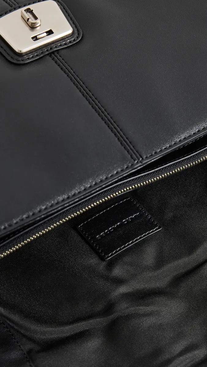 Marc Jacobs The Cristina Messenger Bag Black One Size | Thumbnail 6 Marc Jacobs The Cristina Messenger Bag Black One Size | Thumbnail 6