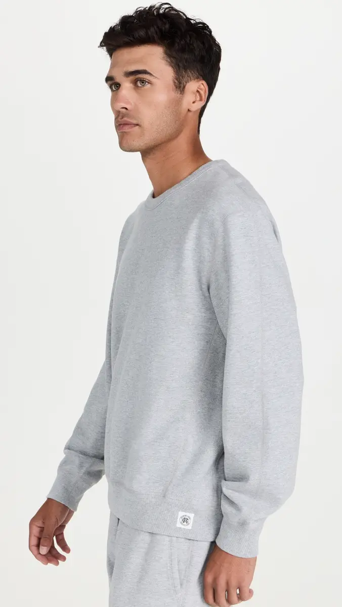 REIGNING CHAMP Midweight Terry Standard Crewneck | Thumbnail 4 REIGNING CHAMP Midweight Terry Standard Crewneck | Thumbnail 4
