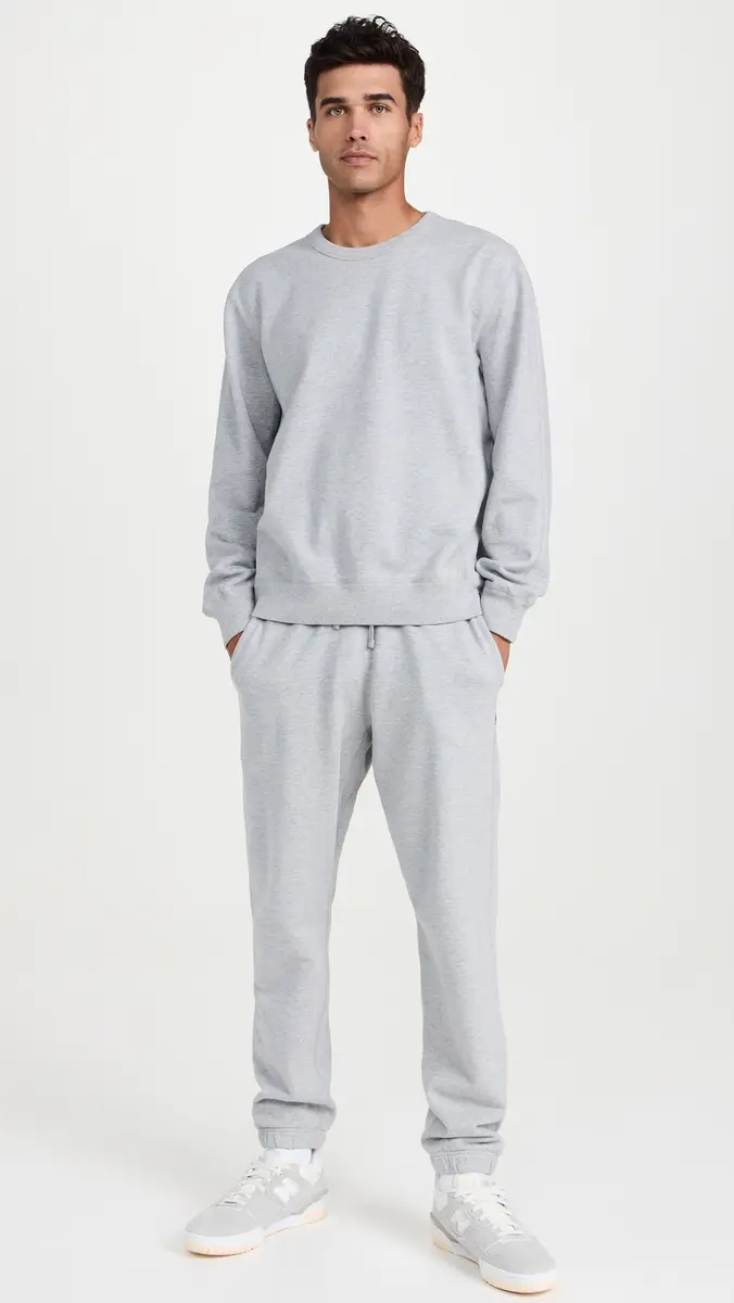 REIGNING CHAMP Midweight Terry Standard Crewneck | Thumbnail 5 REIGNING CHAMP Midweight Terry Standard Crewneck | Thumbnail 5